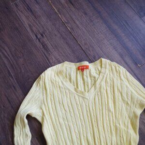 Ladies Yellow Sweater By Dalia
